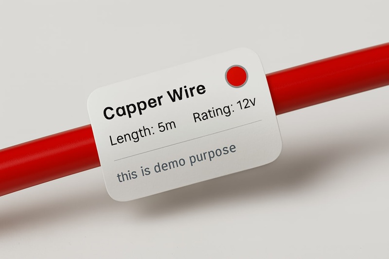 Cable Wire Label