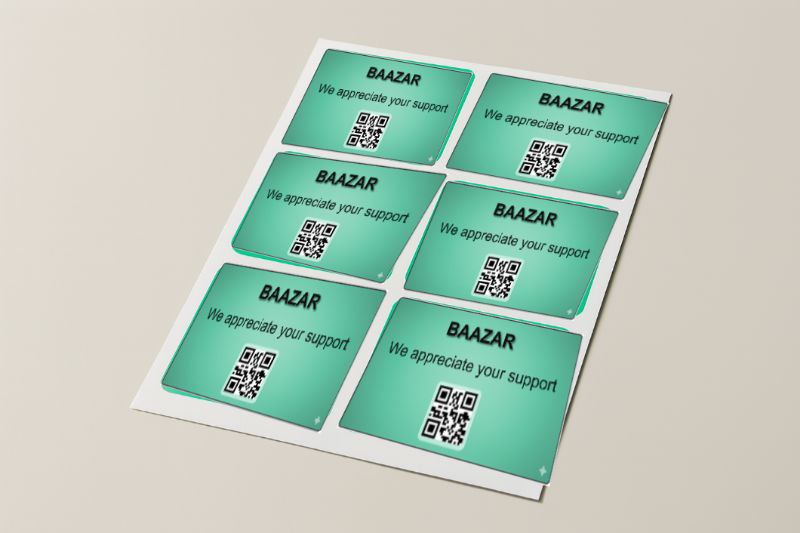 Custom Sticker Label